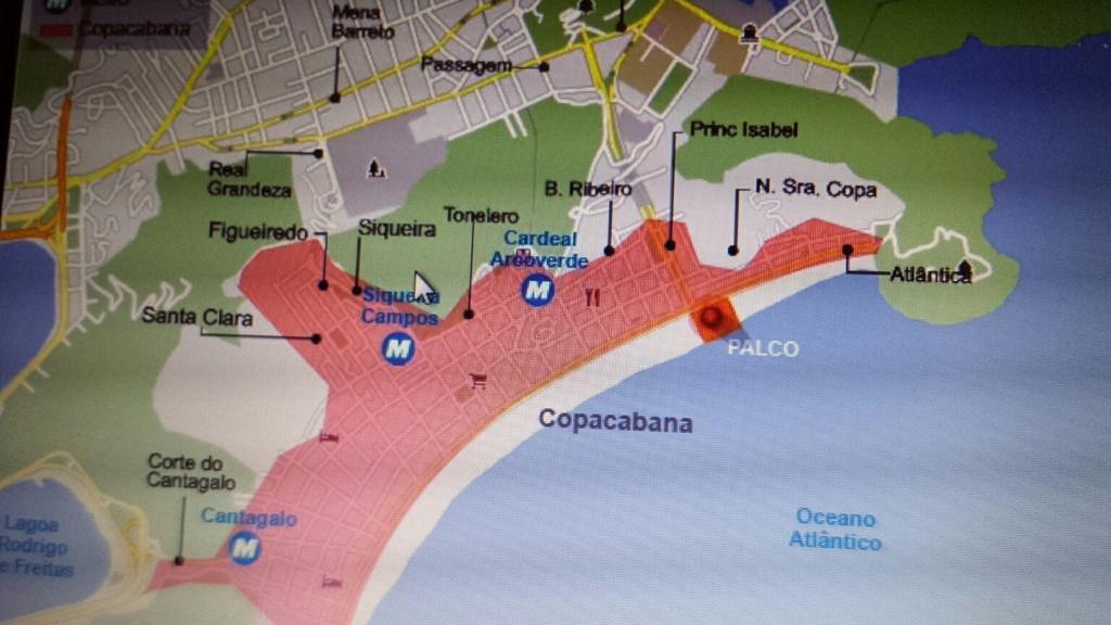 Apartamento De Ferias Copacabana Рио-де-Жанейро Номер фото